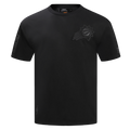 NBA PHOENIX SUNS NEUTRAL COTTON JERSEY DROP SHOULDER TEE (BLACK)