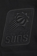 NBA PHOENIX SUNS NEUTRAL COTTON JERSEY DROP SHOULDER TEE (BLACK)