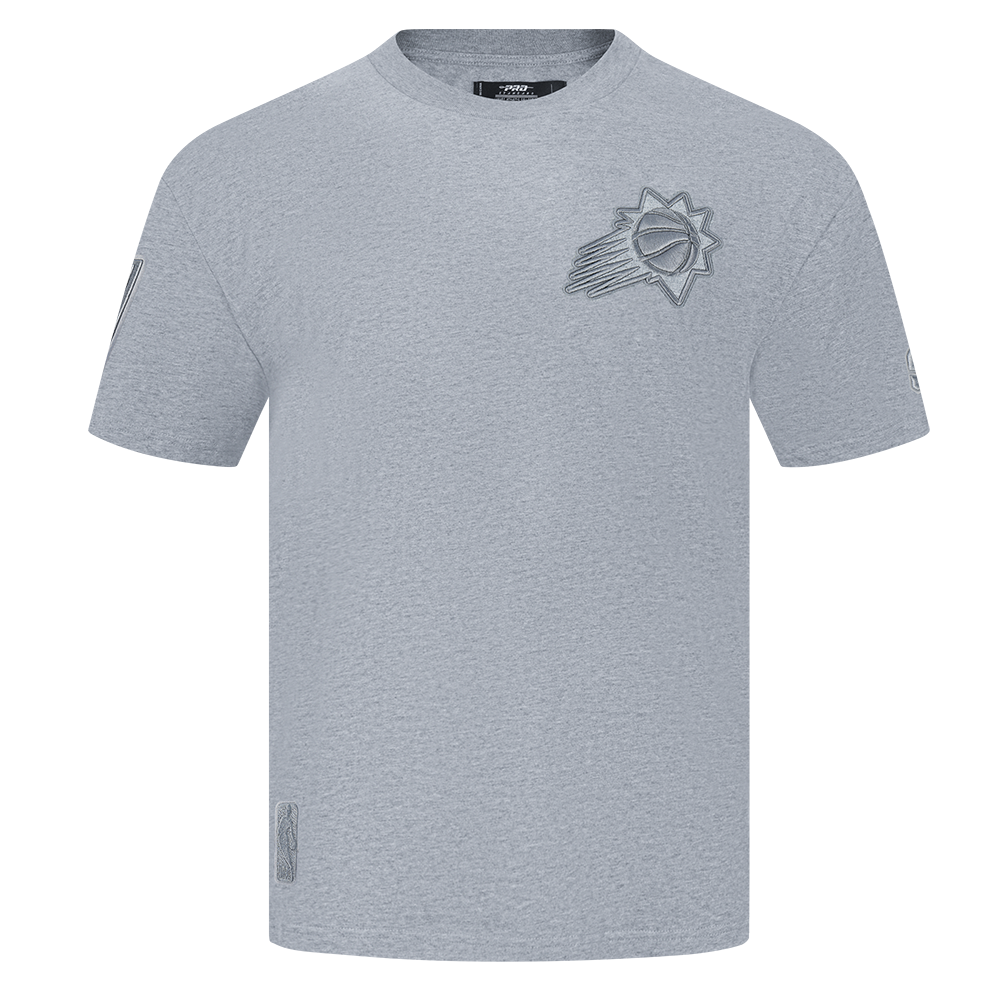 NBA PHOENIX SUNS NEUTRAL MEN'S DROP SHOULDER TEE (DARK HEATHER GRAY)