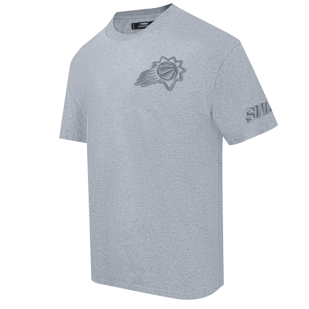 NBA PHOENIX SUNS NEUTRAL MEN'S DROP SHOULDER TEE (DARK HEATHER GRAY)
