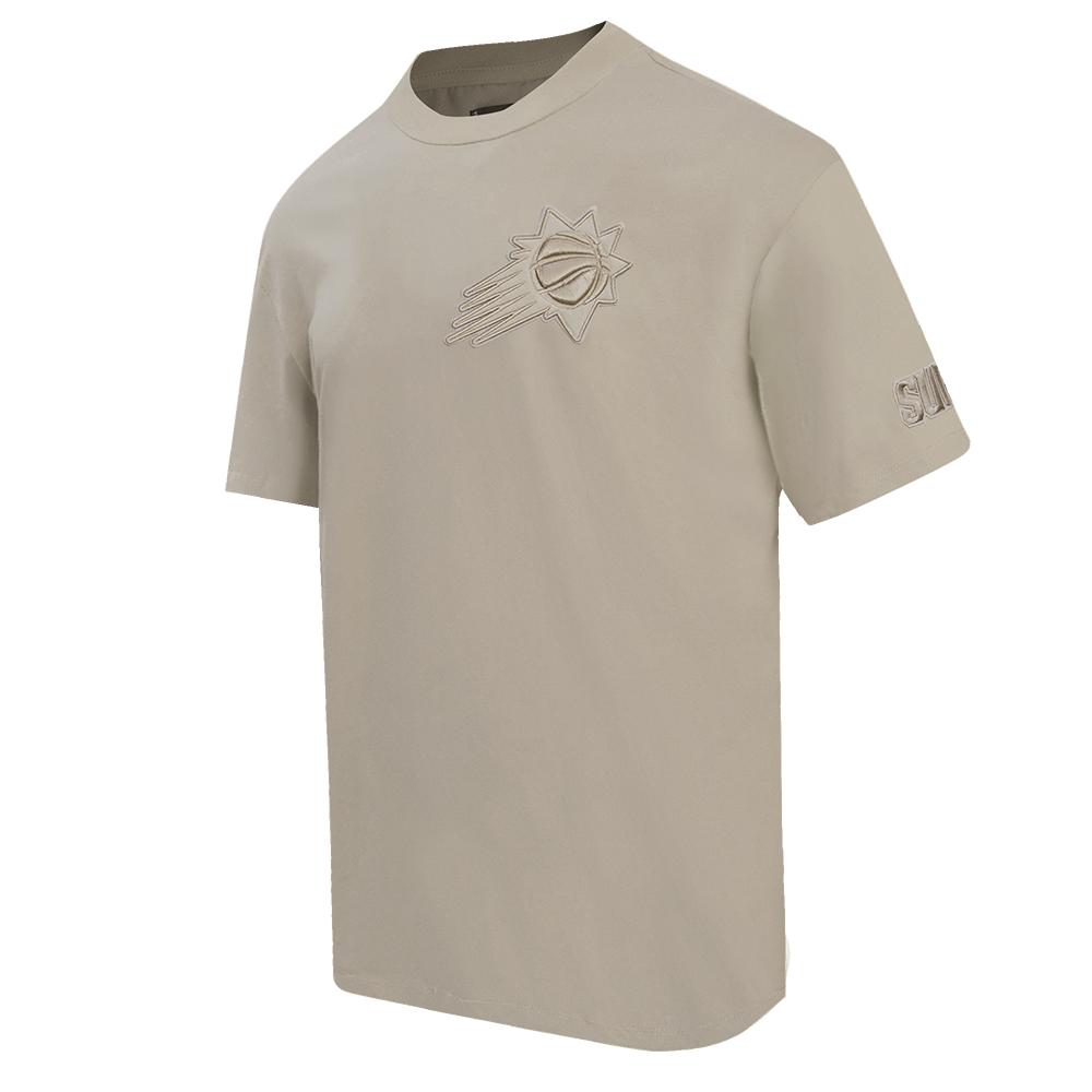 NBA PHOENIX SUNS NEUTRAL DROP SHOULDER MEN'S TEE (TAUPE)