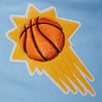 NBA PHOENIX SUNS CLASSIC CHENILLE MEN'S SHORT (UNIVERSITY BLUE)