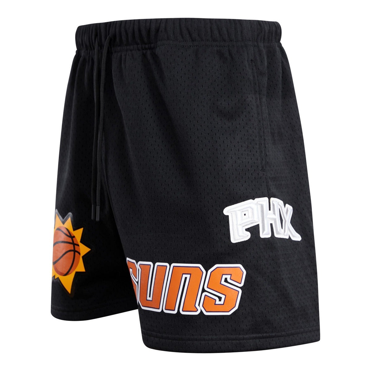NBA PHOENIX SUNS LOGO MEN'S MESH SHORT (BLACK)