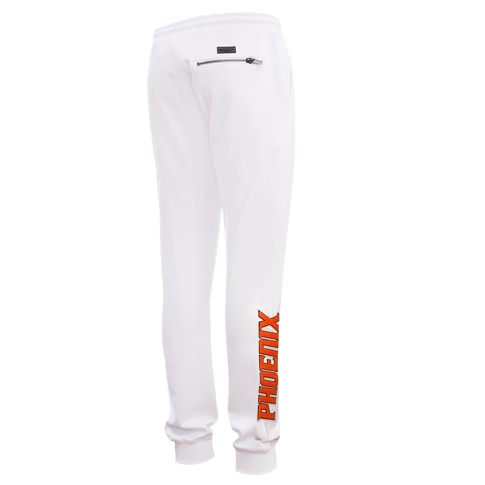 NBA PHOENIX SUNS CLASSIC CHENILLE MEN'S JOGGER (WHITE)