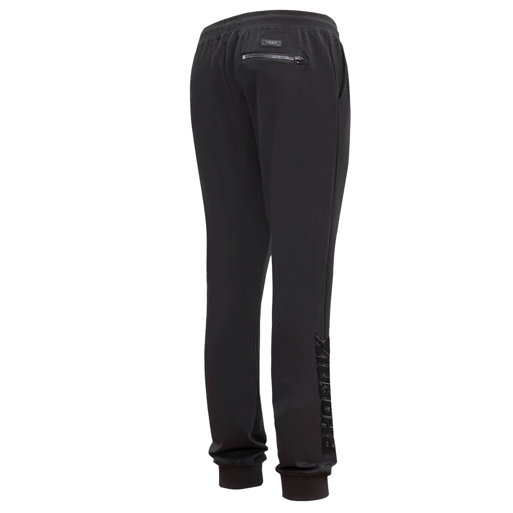 NBA PHOENIX SUNS TRIPLE BLACK LOGO MEN'S JOGGER (TRIPLE BLACK)