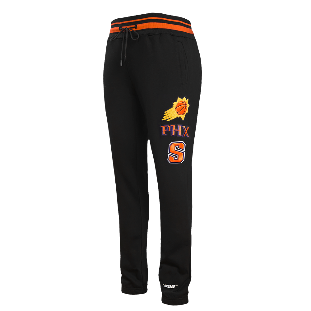 NBA PHOENIX SUNS RETRO CLASSIC MEN'S SWEATPANT (BLACK/ORANGE)