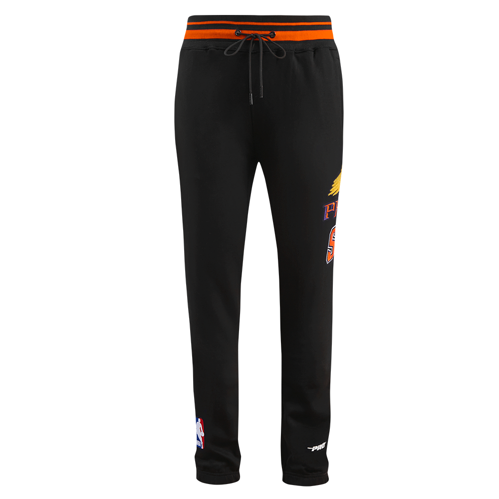 NBA PHOENIX SUNS RETRO CLASSIC MEN'S SWEATPANT (BLACK/ORANGE)