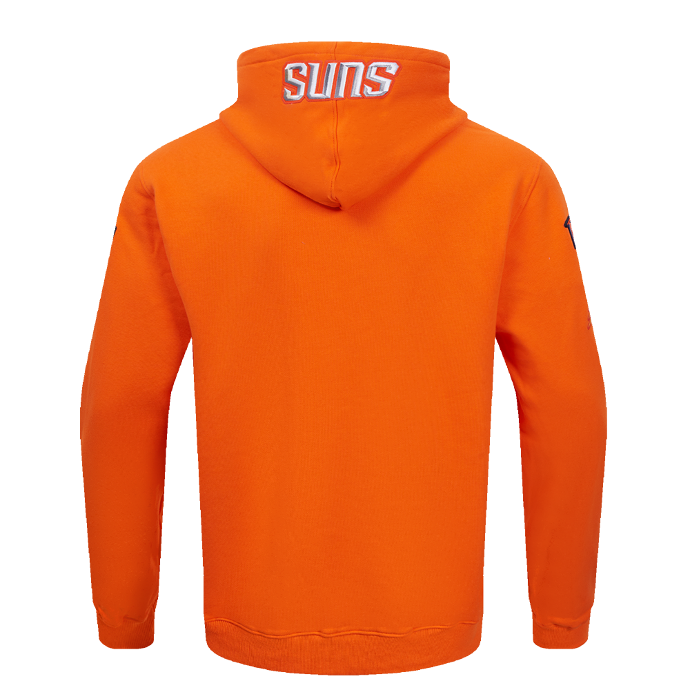 NBA PHOENIX SUNS OLD ENGLISH CHANDAIL À CAPUCHON POUR HOMME (ORANGE)