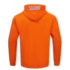NBA PHOENIX SUNS OLD ENGLISH CHANDAIL À CAPUCHON POUR HOMME (ORANGE)