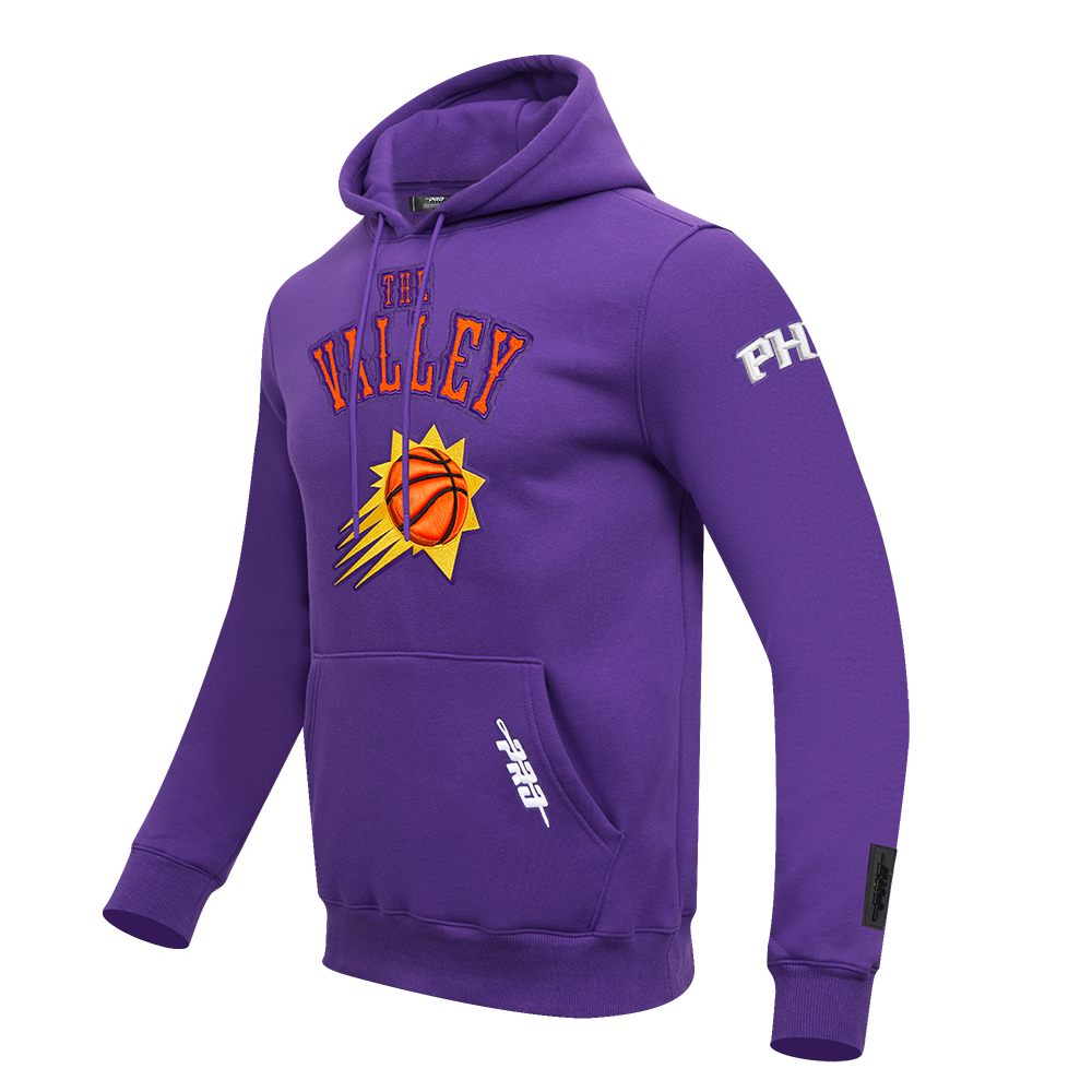 NBA PHOENIX SUNS CITY EDITION 24-25 MEN'S FLEECE PULLOVER HOODIE (PURPLE)