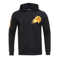 NBA PHOENIX SUNS CLASSIC CHENILLE MEN'S PULLOVER HOODIE (BLACK)