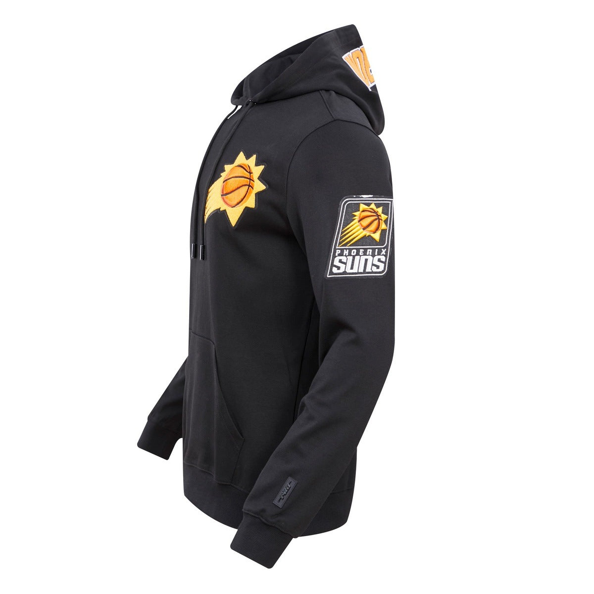 NBA PHOENIX SUNS CLASSIC CHENILLE MEN'S PULLOVER HOODIE (BLACK)