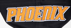 NBA PHOENIX SUNS CLASSIC CHENILLE MEN'S PULLOVER HOODIE (BLACK)
