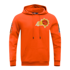 NBA PHOENIX SUNS CLASSIC CHENILLE MEN'S PULLOVER HOODIE (ORANGE)