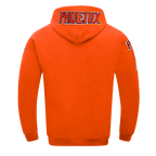 NBA PHOENIX SUNS CLASSIC CHENILLE MEN'S PULLOVER HOODIE (ORANGE)