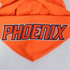 NBA PHOENIX SUNS CLASSIC CHENILLE MEN'S PULLOVER HOODIE (ORANGE)