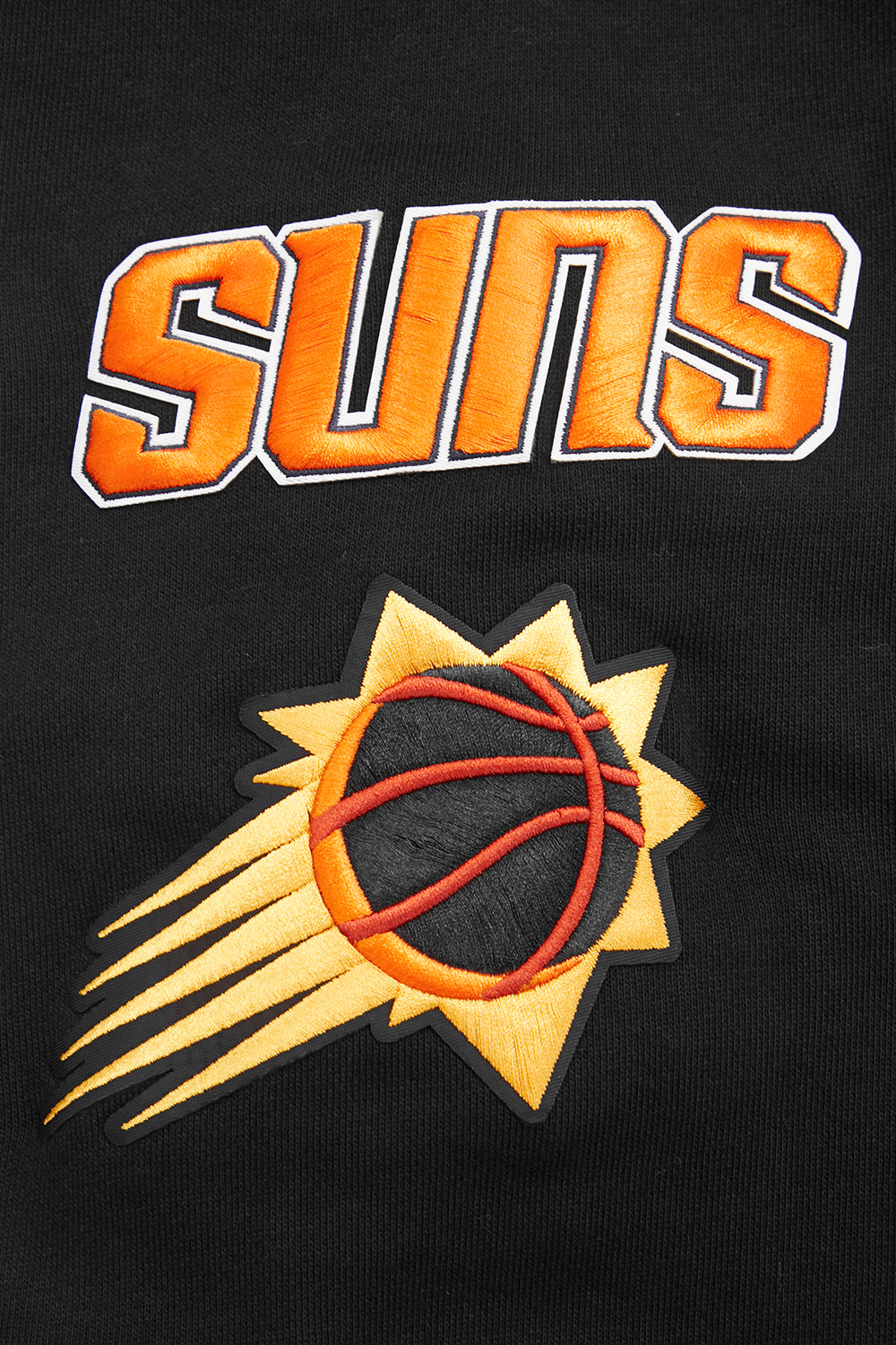 NBA PHOENIX SUNS CHANDAIL À COL ROND MASHUP CÔTELÉ POUR HOMME (NOIR)