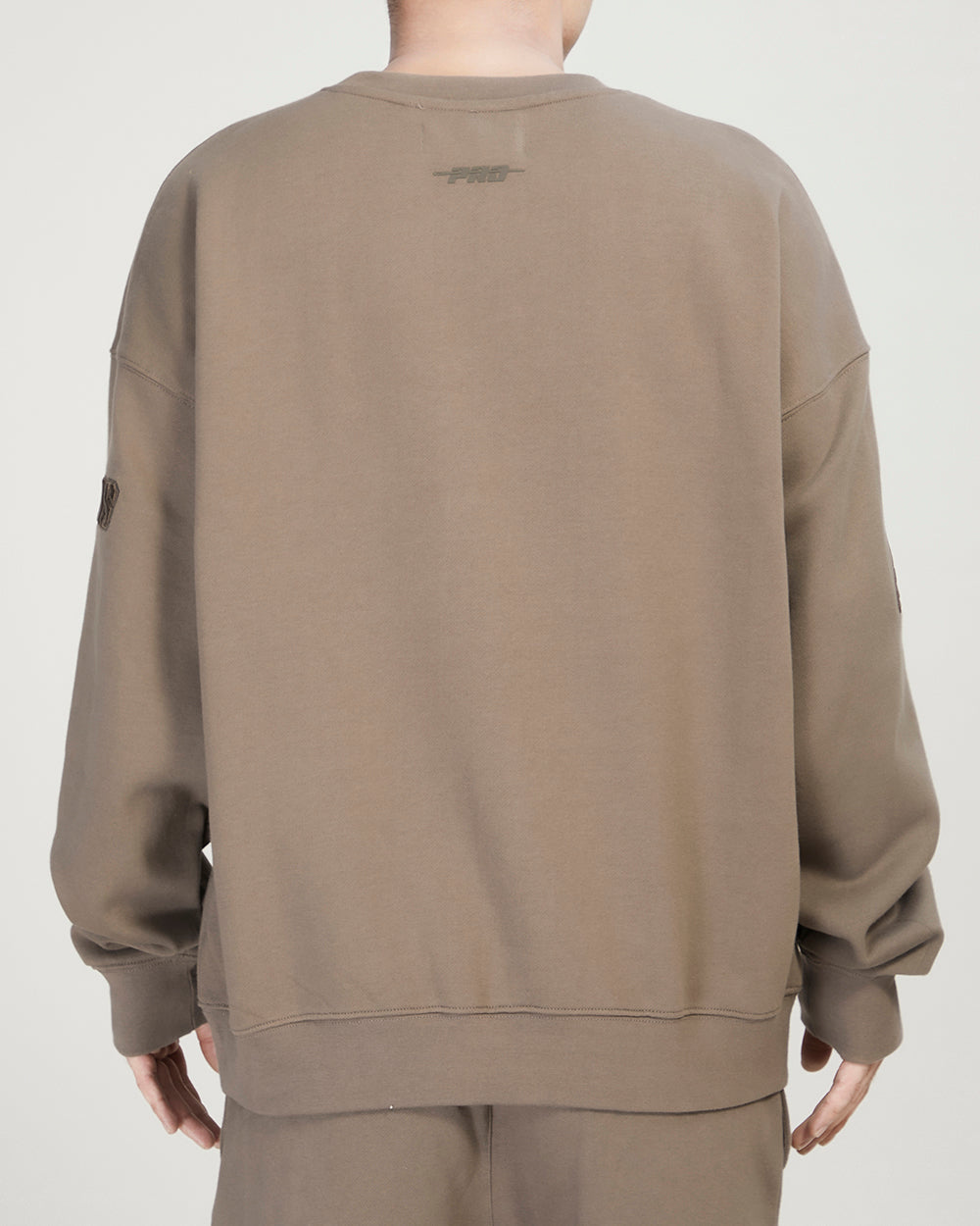 NBA PHOENIX SUNS NEUTRAL DROP SHOULDER MEN'S CREWNECK (DARK TAUPE)