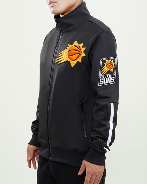 NBA PHOENIX SUNS CLASSIC MEN'S TRACK JACKET (BLACK)