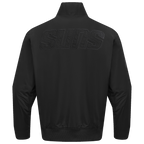 NBA PHOENIX SUNS NEUTRAL MEN'S  TWILL JACKET (BLACK)