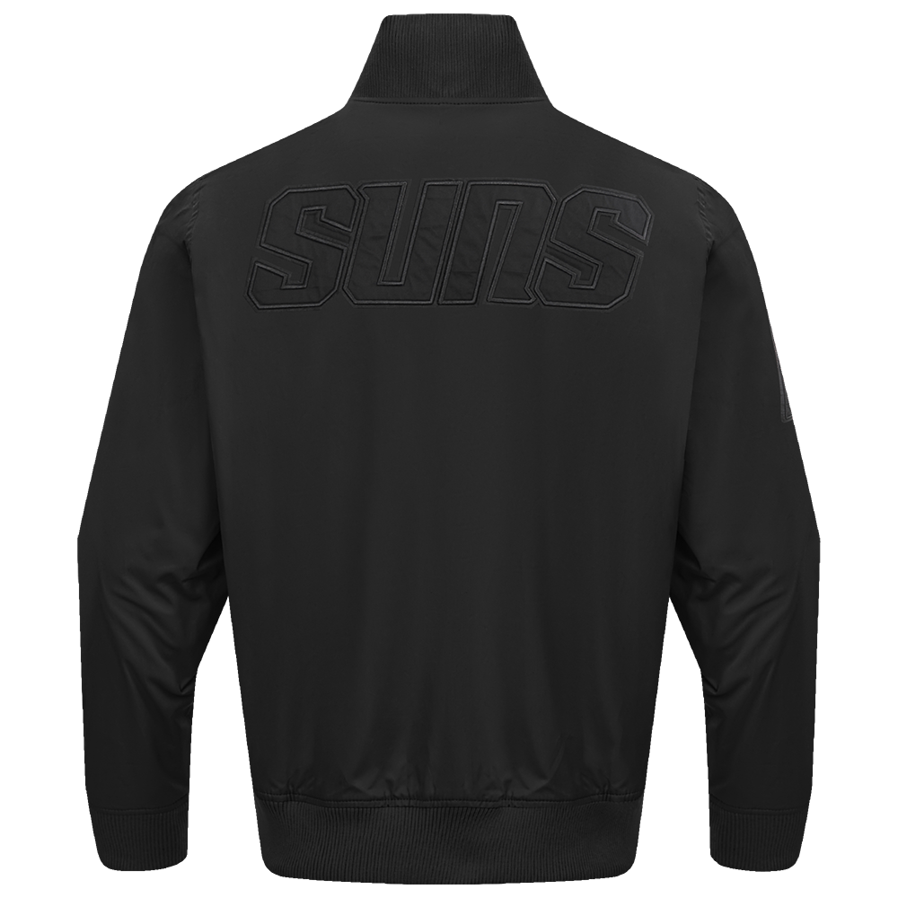 NBA PHOENIX SUNS NEUTRAL MEN'S  TWILL JACKET (BLACK)