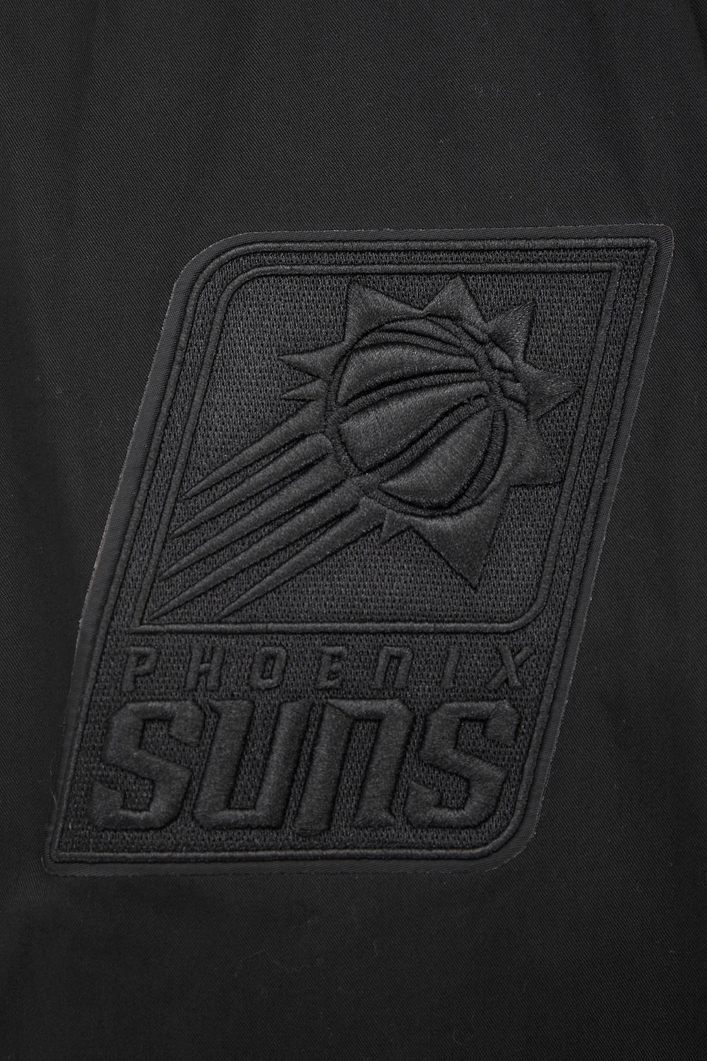 NBA PHOENIX SUNS NEUTRAL MEN'S  TWILL JACKET (BLACK)