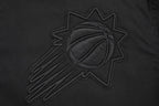 NBA PHOENIX SUNS NEUTRAL MEN'S  TWILL JACKET (BLACK)