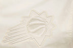 NBA PHOENIX SUNS NEUTRAL MEN'S  TWILL JACKET (EGGSHELL)