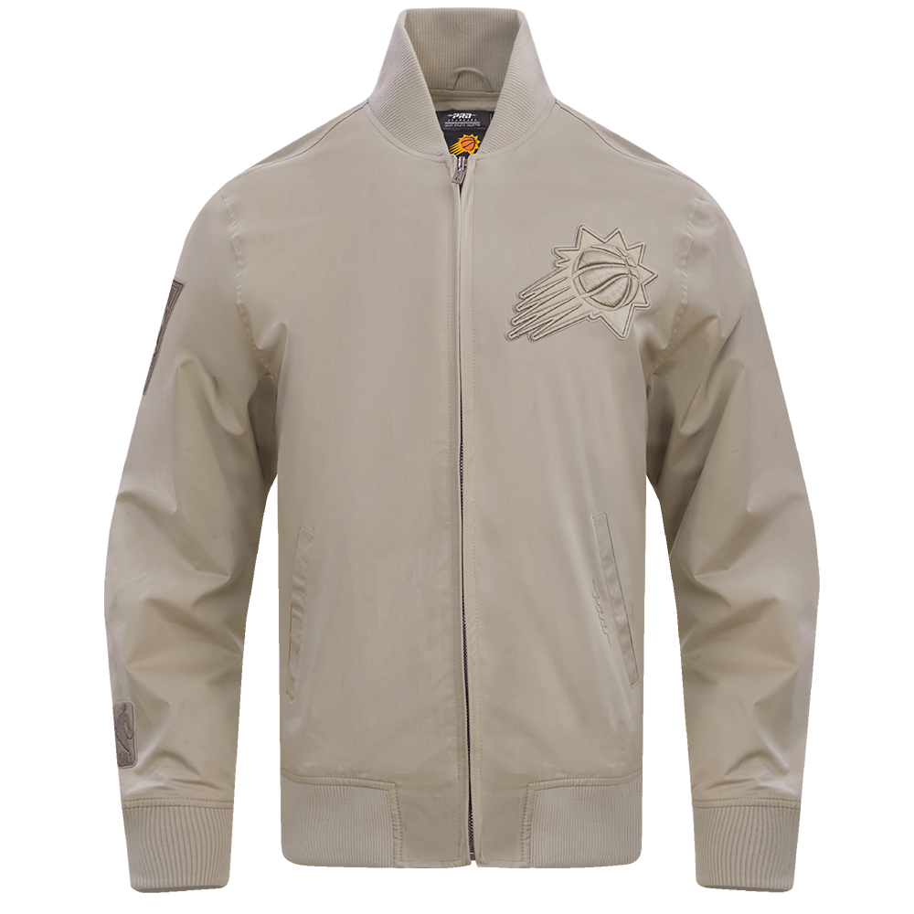 NBA PHOENIX SUNS NEUTRAL BLOUSON EN SERGÉ POUR HOMME (TAUPE)