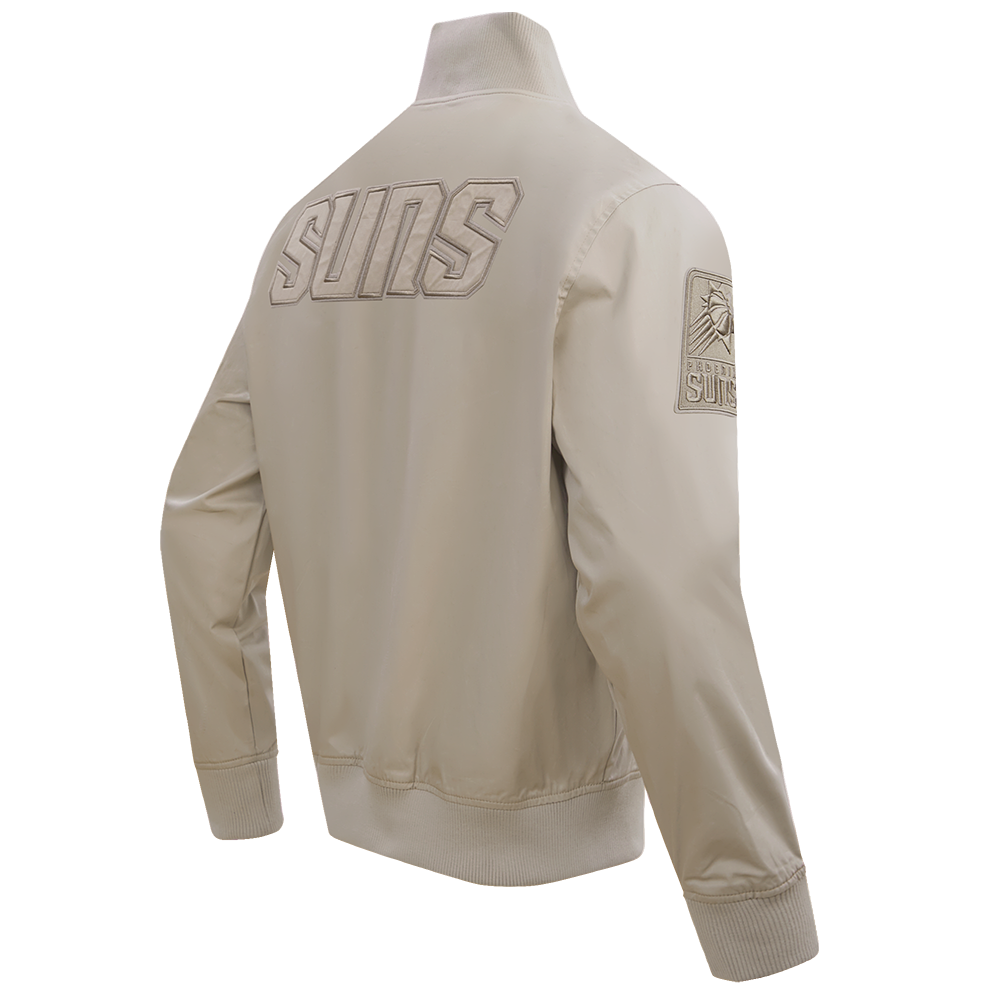 NBA PHOENIX SUNS NEUTRAL BLOUSON EN SERGÉ POUR HOMME (TAUPE)