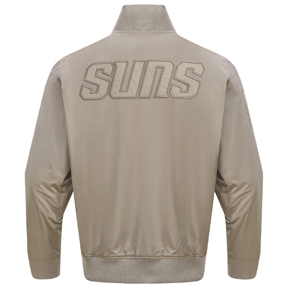 NBA PHOENIX SUNS NEUTRAL BLOUSON EN SERGÉ POUR HOMME (TAUPE)