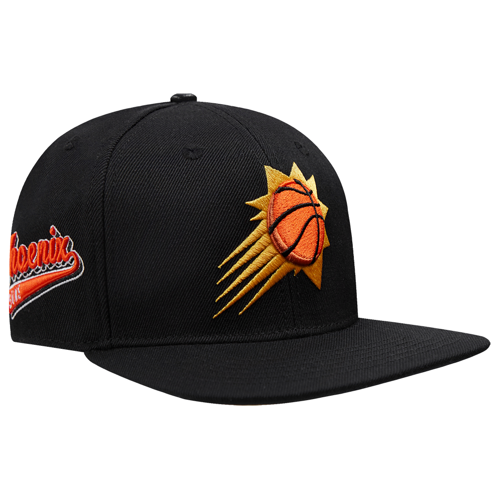 NBA PHOENIX SUNS SCRIPT TAIL WOOL SNAPBACK (BLACK)