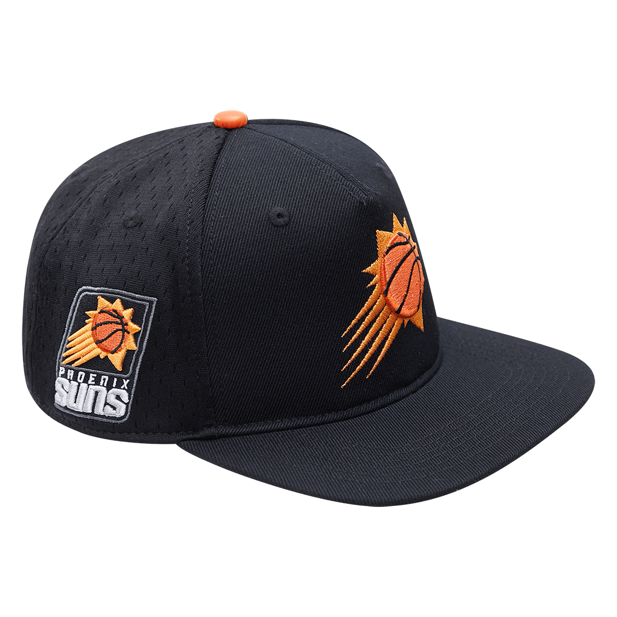 NBA PHOENIX SUNS PINCH FRONT MESH BACK (BLACK)