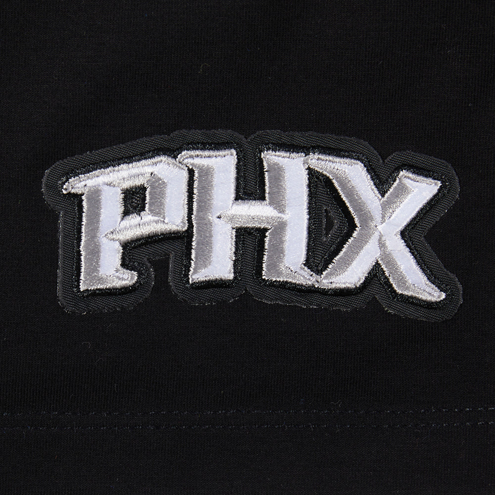 NBA PHOENIX SUNS GAME DAY CLASSICS T-SHIRT BABY DOLL EN JERSEY SIMPLE POUR FEMME (NOIR)
