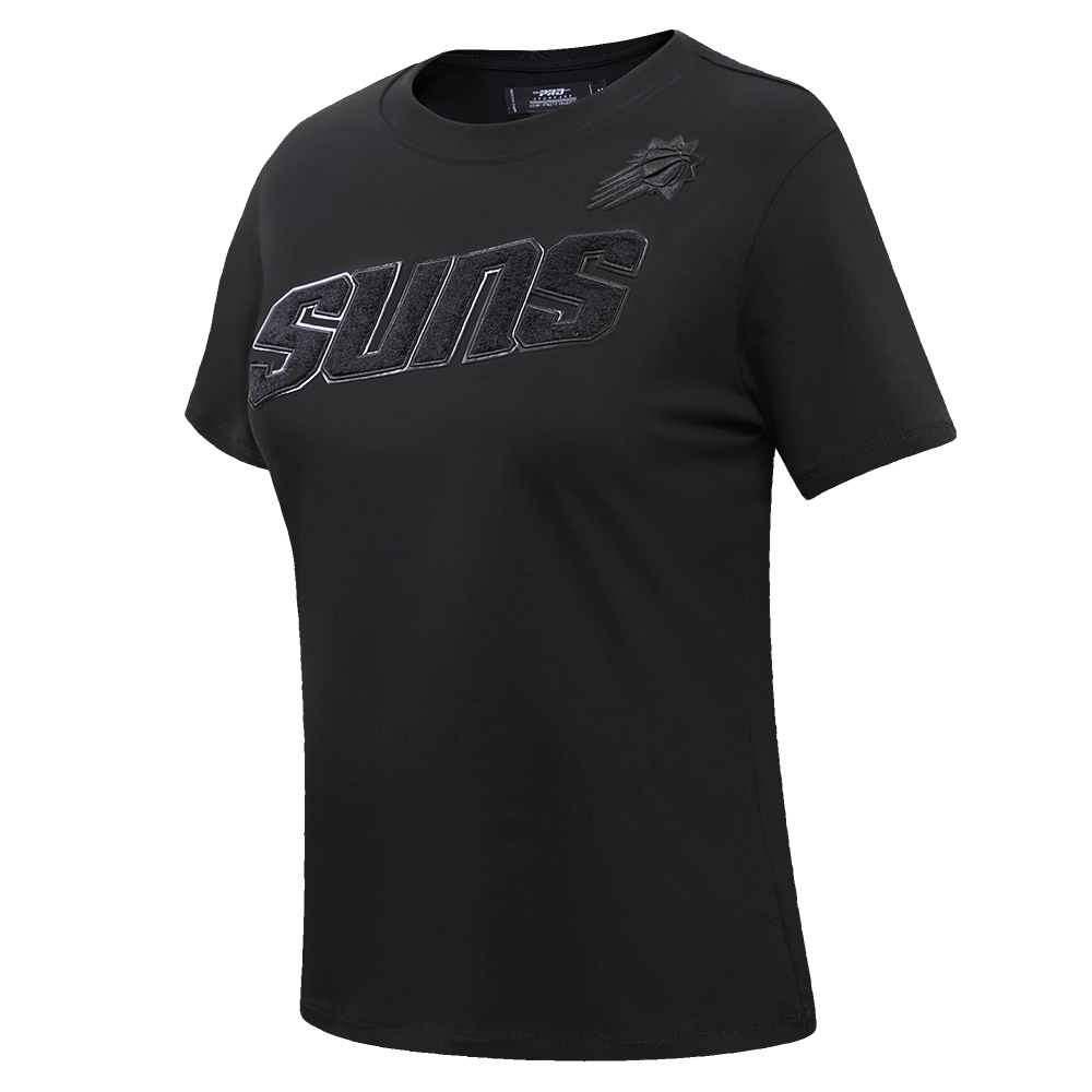 NBA PHOENIX SUNS TRIPLE BLACK WOMEN'S SLIM FIT TEE (TRIPLE BLACK)