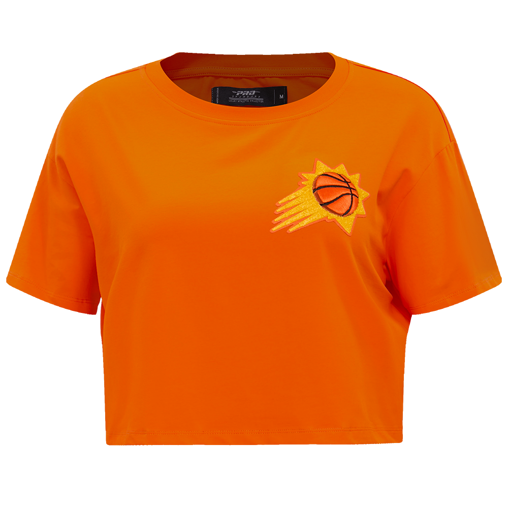 NBA PHOENIX SUNS CLASSIC T-SHIRT À COUPE CARRÉE POUR FEMME (ORANGE)