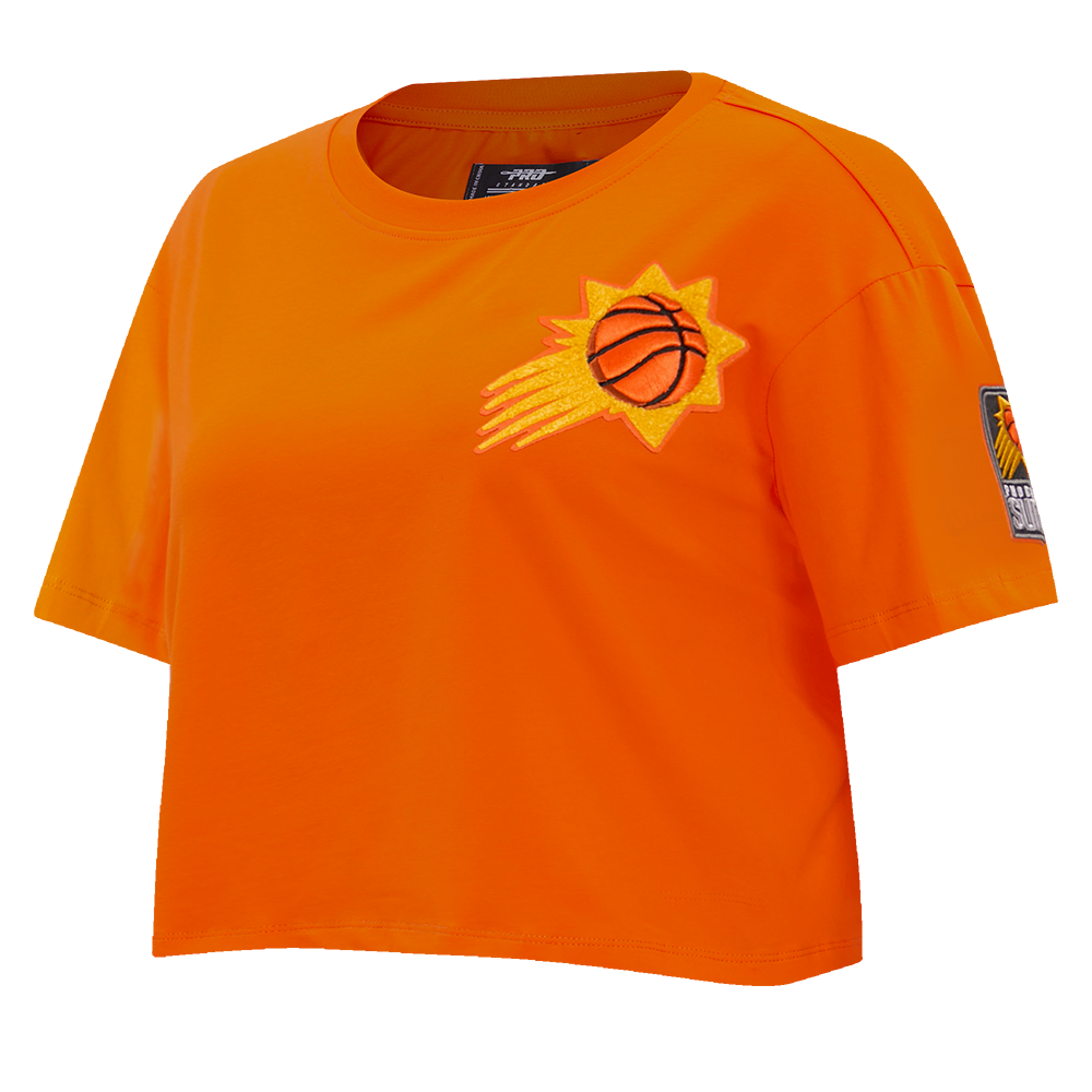 NBA PHOENIX SUNS CLASSIC T-SHIRT À COUPE CARRÉE POUR FEMME (ORANGE)