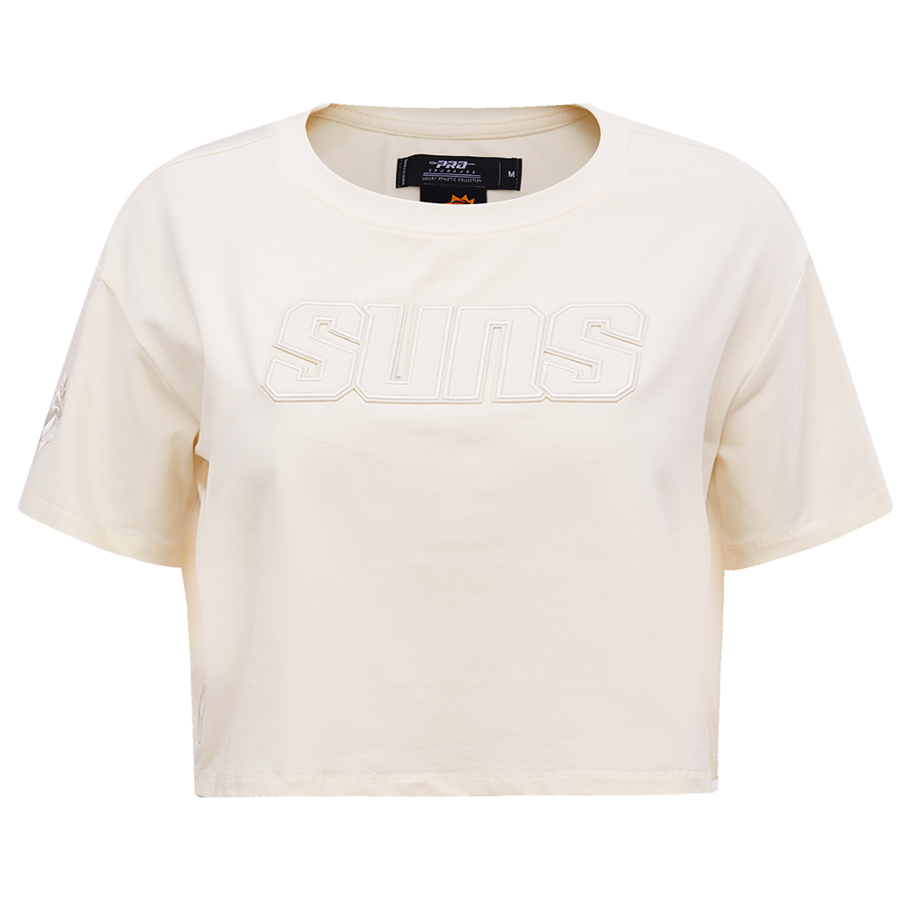 NBA PHOENIX SUNS NEUTRAL T-SHIRT À COUPE CARRÉE POUR FEMME (COQUILLE D'ŒUF)