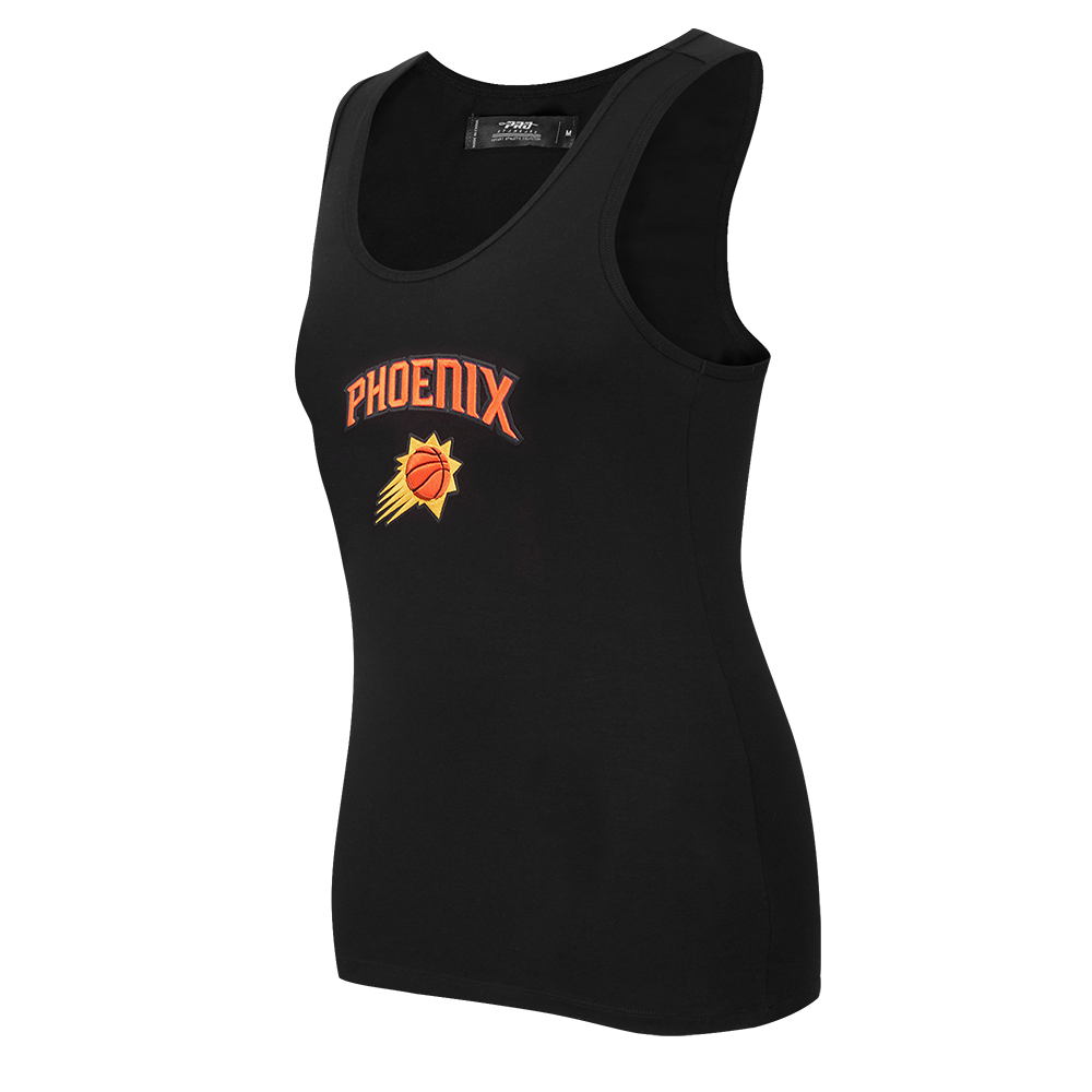 NBA PHOENIX SUNS CLASSIC WOMEN'S RELAXED FIT RACERBACK (BLACK)