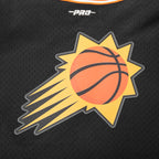 NBA PHOENIX SUNS CLASSIC CHEMISE BOUTONNÉE EN FILET POUR GARÇON JUNIOR (NOIR/ORANGE)