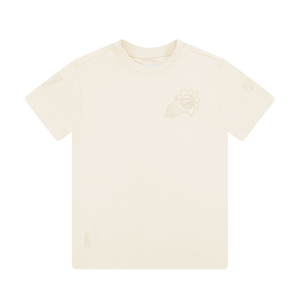 NBA PHOENIX SUNS NEUTRAL T-SHIRT À MANCHES COURTES POUR GARÇON JUNIOR (COQUILLE D'ŒUF)