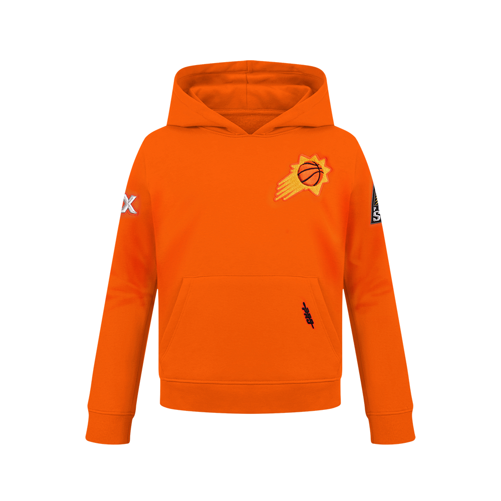 NBA PHOENIX SUNS CLASSIC BIG BOY'S FLC PO HOODIE (ORANGE)