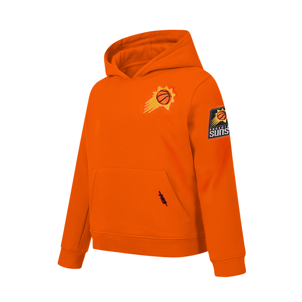 NBA PHOENIX SUNS CLASSIC BIG BOY'S FLC PO HOODIE (ORANGE)