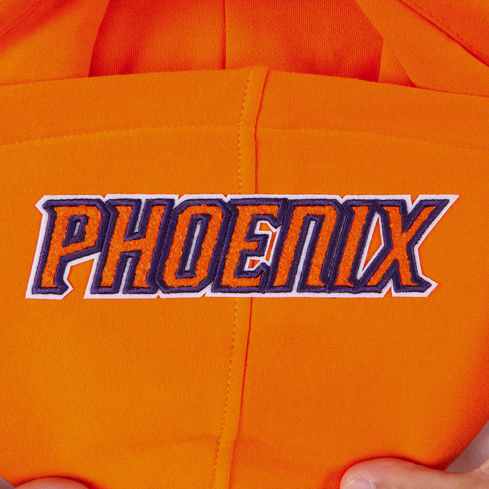 NBA PHOENIX SUNS CLASSIC BIG BOY'S FLC PO HOODIE (ORANGE)