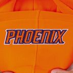 NBA PHOENIX SUNS CLASSIC BIG BOY'S FLC PO HOODIE (ORANGE)