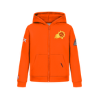 NBA PHOENIX SUNS CLASSIC BIG BOY'S FLC FZ PO HOODIE (ORANGE)