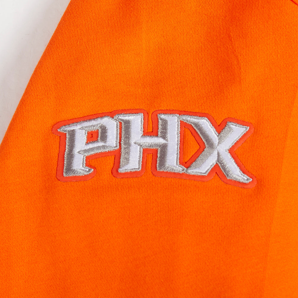 NBA PHOENIX SUNS CLASSIC BIG BOY'S FLC FZ PO HOODIE (ORANGE)