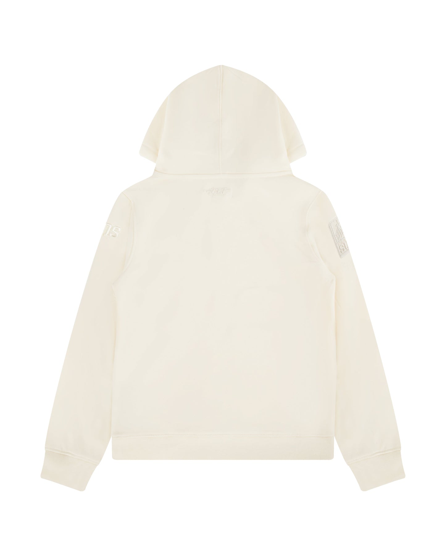 NBA PHOENIX SUNS NEUTRAL BIG BOYS FLEECE PULLOVER HOODIE (EGGSHELL)