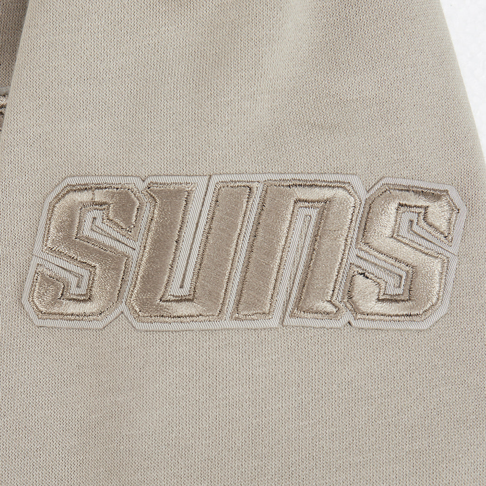 NBA PHOENIX SUNS NEUTRAL CHANDAIL À CAPUCHON EN MOLLETON POUR GARÇON JUNIOR (TAUPE)