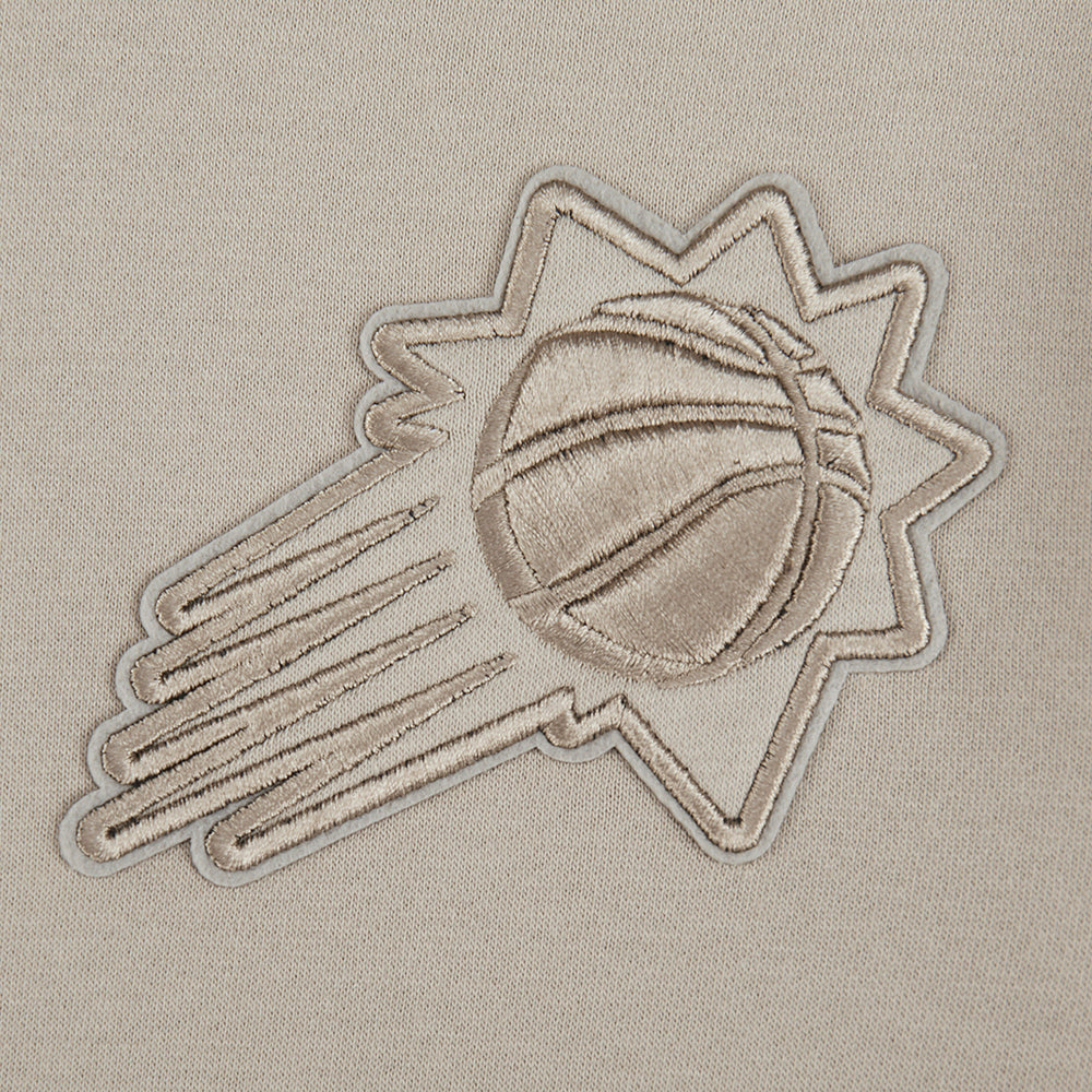 NBA PHOENIX SUNS NEUTRAL CHANDAIL À CAPUCHON EN MOLLETON POUR GARÇON JUNIOR (TAUPE)
